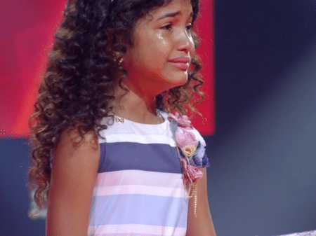 Bia é eliminada do "The Voice Kids" - Reprodução/Globo