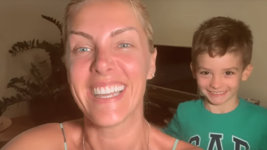 Ana Hickmann com o filho, Alexandre - Reprodução/Instagram