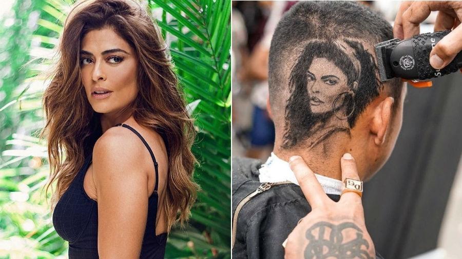 Juliana Paes e o corte de cabelo em sua homenagem - Reprodução/Instagram