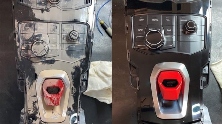 Lamborghini alagada é desmontada; veja o estado do carro e das peças