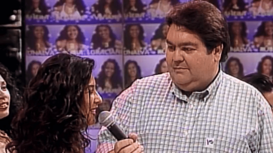 A gente era feliz e sabia: Fausto Silva entrevista Scheila Carvalho em 1997 - Reprodução/Globoplay