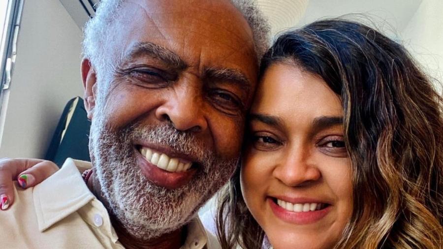 Gilberto Gil e a filha, Preta Gil - Reprodução/Instagram @pretagil