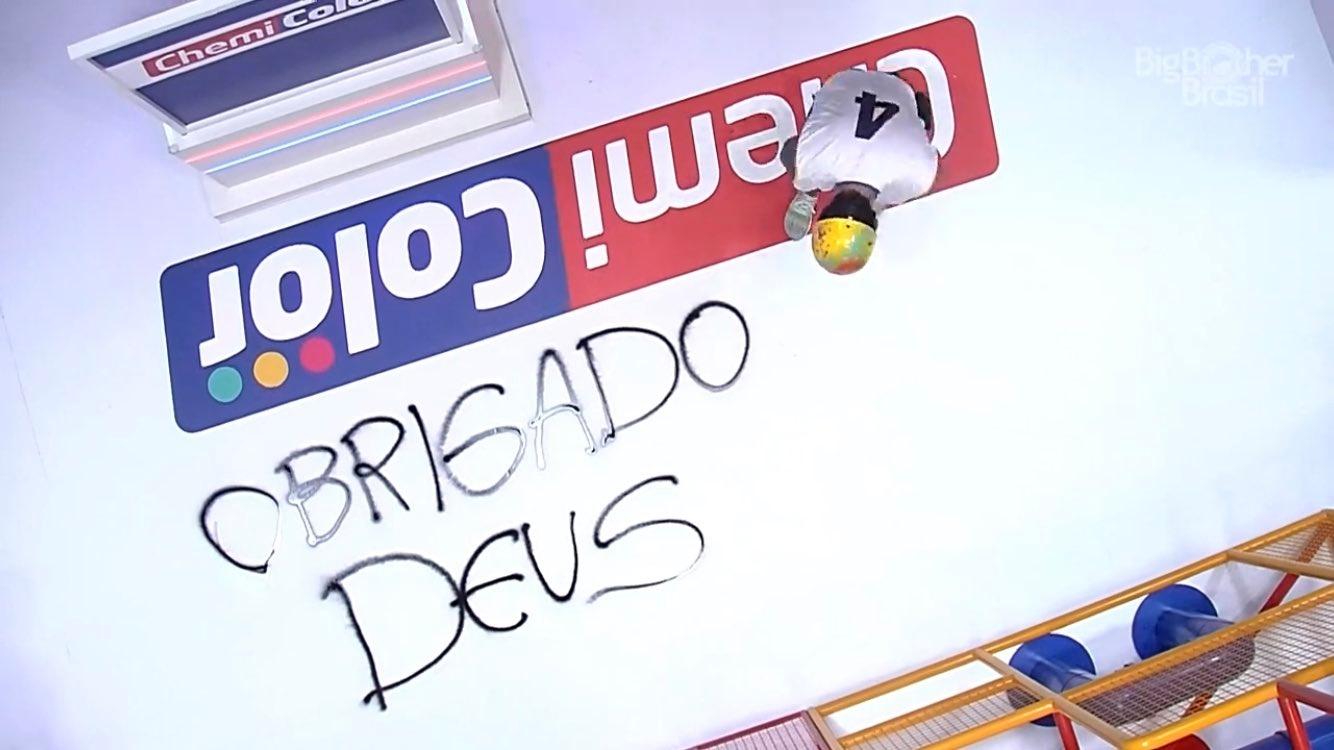 BBB 21: Rodolffo vence prova do anjo - Reprodução/ Globoplay