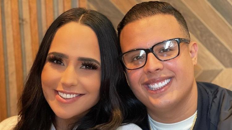 A cantora Perlla e o empresário Patrick Abrahão - Reprodução/Instagram @perlla - Reprodução/Instagram @perlla