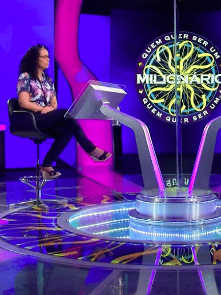 Marifer Vargas durante participação no "Caldeirão do Huck" - Reprodução / TV Globo