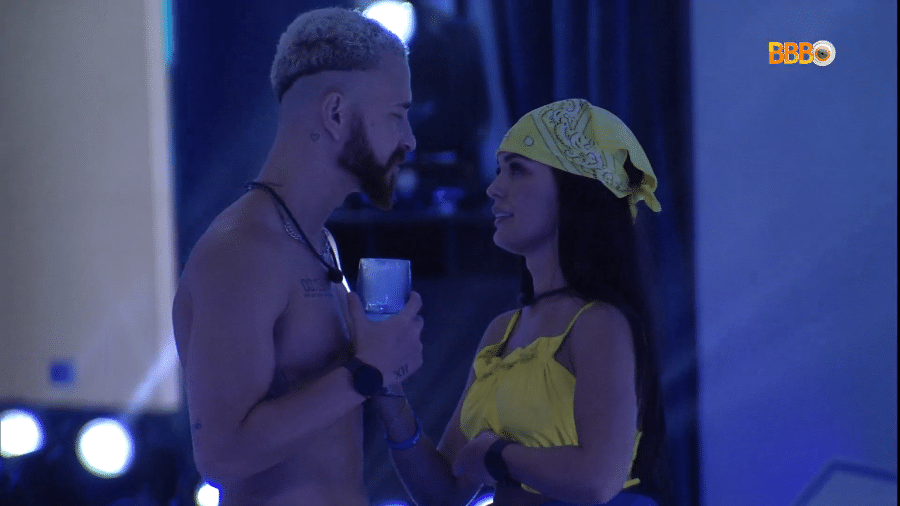 BBB 23: Larissa confessa a Marvvila que tem medo de ficar com Fred - Reprodução/Globoplay