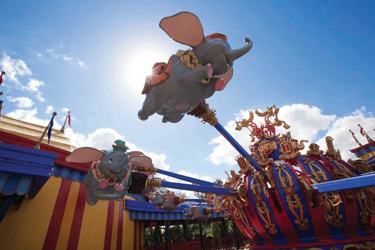 Dumbo the Flying Elephant: tranquilo para todas as idades