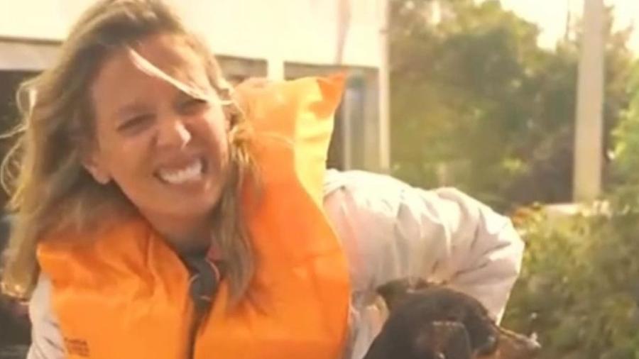 Luisa Mell quebrou duas costelas durante resgate de animais nas enchentes que atingem o Rio Grande do Sul