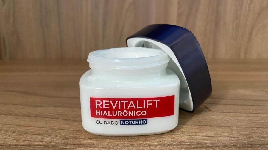 L'Oréal Paris Revitalift com ácido hialurônico de uso noturno