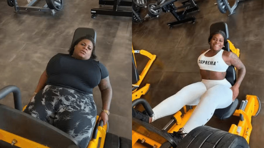 Jojo Todynho mostra antes e depois de perder quase 90 quilos Jojo Todynho mostra antes e depois de perder quase 90 quilos
