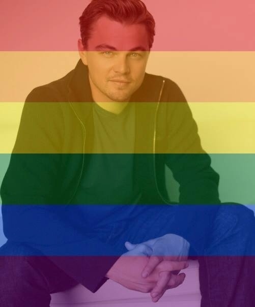 26.jun.2015- Leonardo DiCaprio também mudou sua foto do perfil para simbolizar apoio à decisão histórica da legalização do casamento gay em todo o território norte-americano