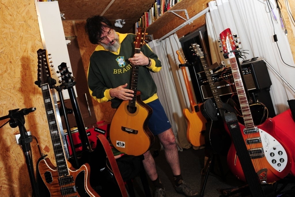 O cantor Lobão, que prepara o lançamento do álbum "Rigor e Misericórdia", via financiamento coletivo - Junior Lago/UOL