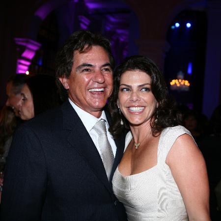 Gisele Fraga e Augusto Mendonça Neto enquanto estavam casados - Folhapress - Folhapress