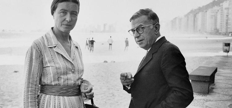 Simone de Beauvoir e Sartre