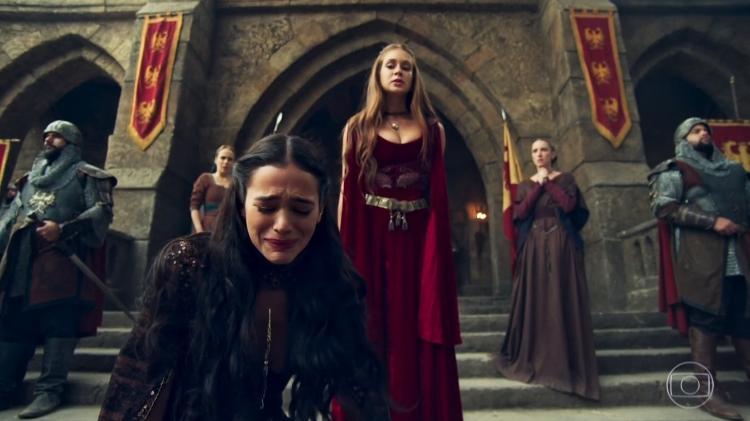 Bruna Marquezine em "Deus Salve o Rei" - Reprodução/Globo - Reprodução/Globo