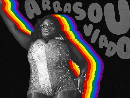Capa do single "Arrasou Viado", de Jojo Todynho - Divulgação
