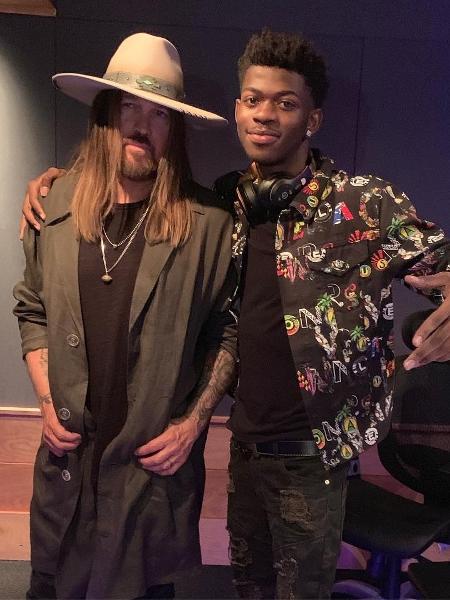 Lil Nas X com Billy Ray Cyrus - Reprodução/Instagram - Reprodução/Instagram