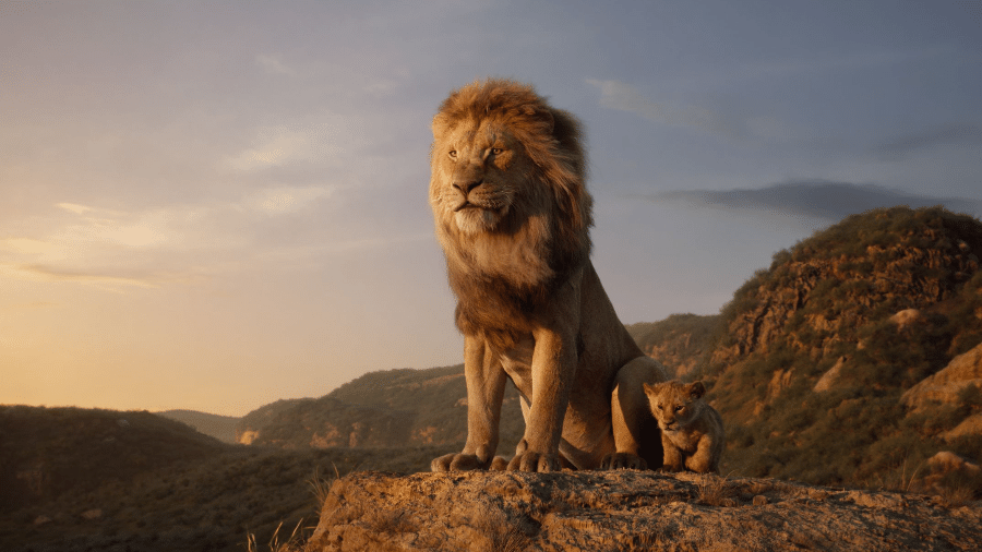 Cena de O Rei Leão (2019) - Reprodução