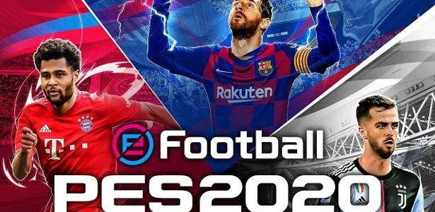 PES vira eFootball, é gratuito e tem Neymar e Messi como embaixadores -  21/07/2021 - UOL Esporte