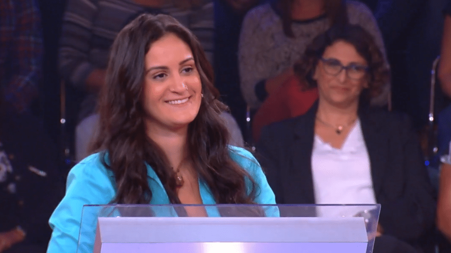 Luciana Frazão participa do Quem Quer Ser Um Milionário, do Caldeirão do Huck - Reprodução/TV GLobo