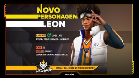 Free Fire: Habilidades do personagem Leon