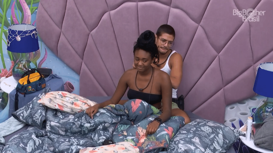 BBB 23: Gabriel e Sarah pensam na possibilidade de um trisal com Ricardo - Reprodução/Globoplay