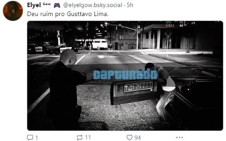 Mandado de prisão contra Gusttavo Lima vira piada nas redes sociais