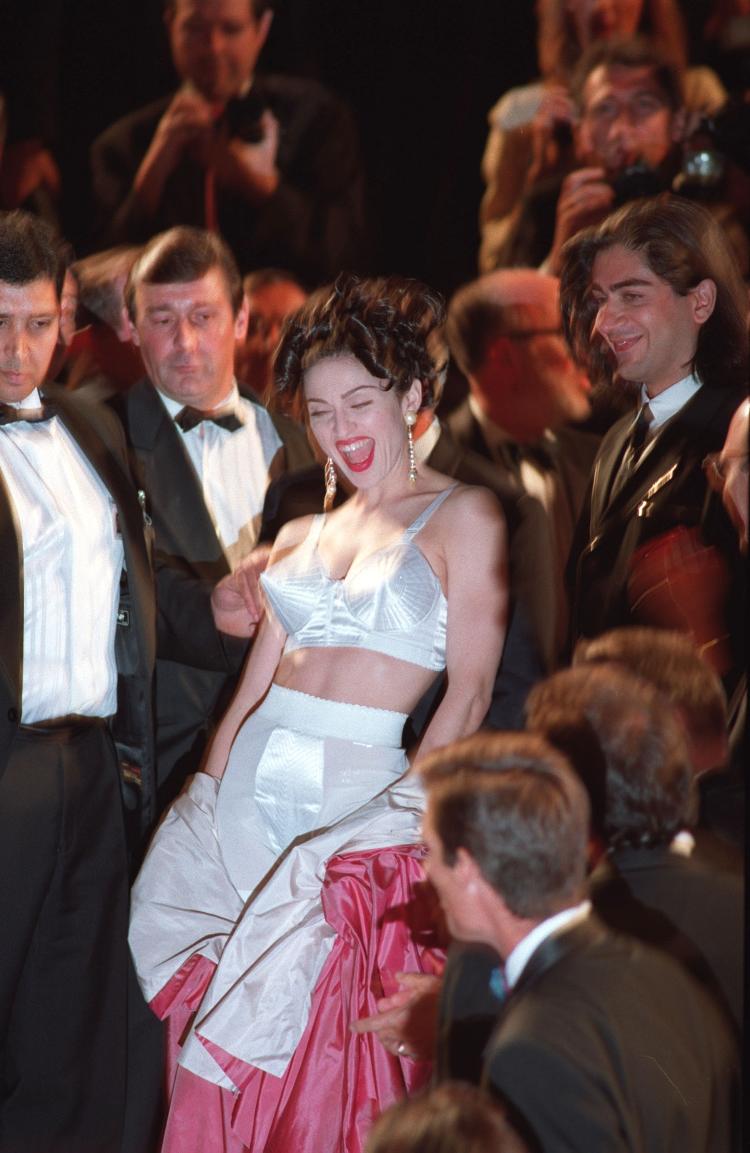 Madonna em Cannes em 1991 Madonna em Cannes em 1991