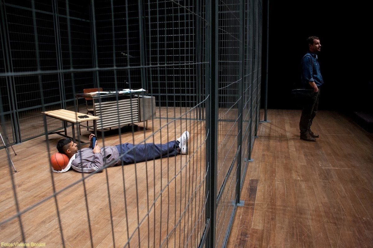 Peça uruguaia "Tebas Land", do dramaturgo franco-uruguaio Sergio Blanco - Divulgação