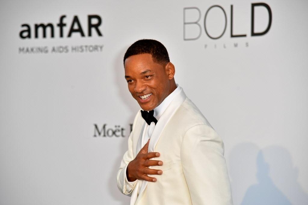Will Smith no baile da fundação amfAR no Festival de Cannes 2017 - Alberto Pizzoli / AFP