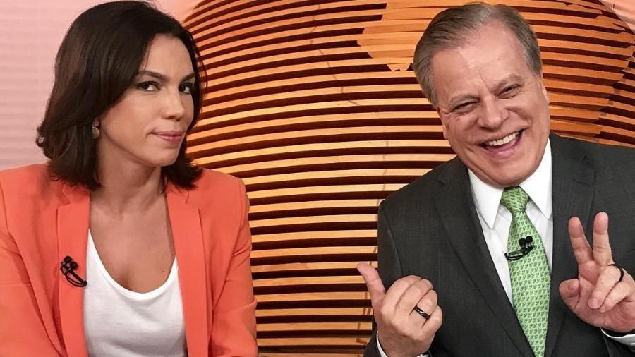 Ana Paula Araújo e Chico Pinheiro, apresentadores do "Bom Dia Brasil" - Reprodução/Instagram