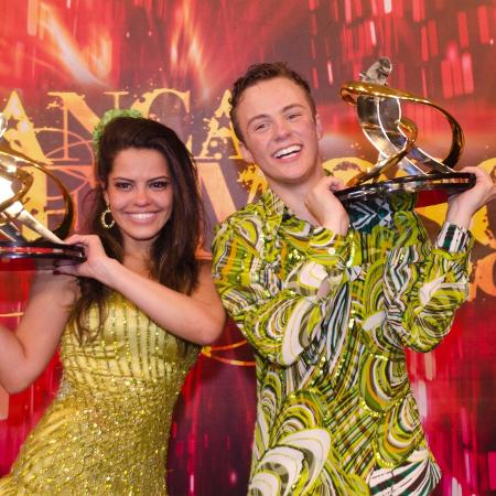 Miguel Roncato e Ana Flavia Simões venceram a "Dança dos Famosos" em 2011 - Bob Paulino/TV Globo - Bob Paulino/TV Globo