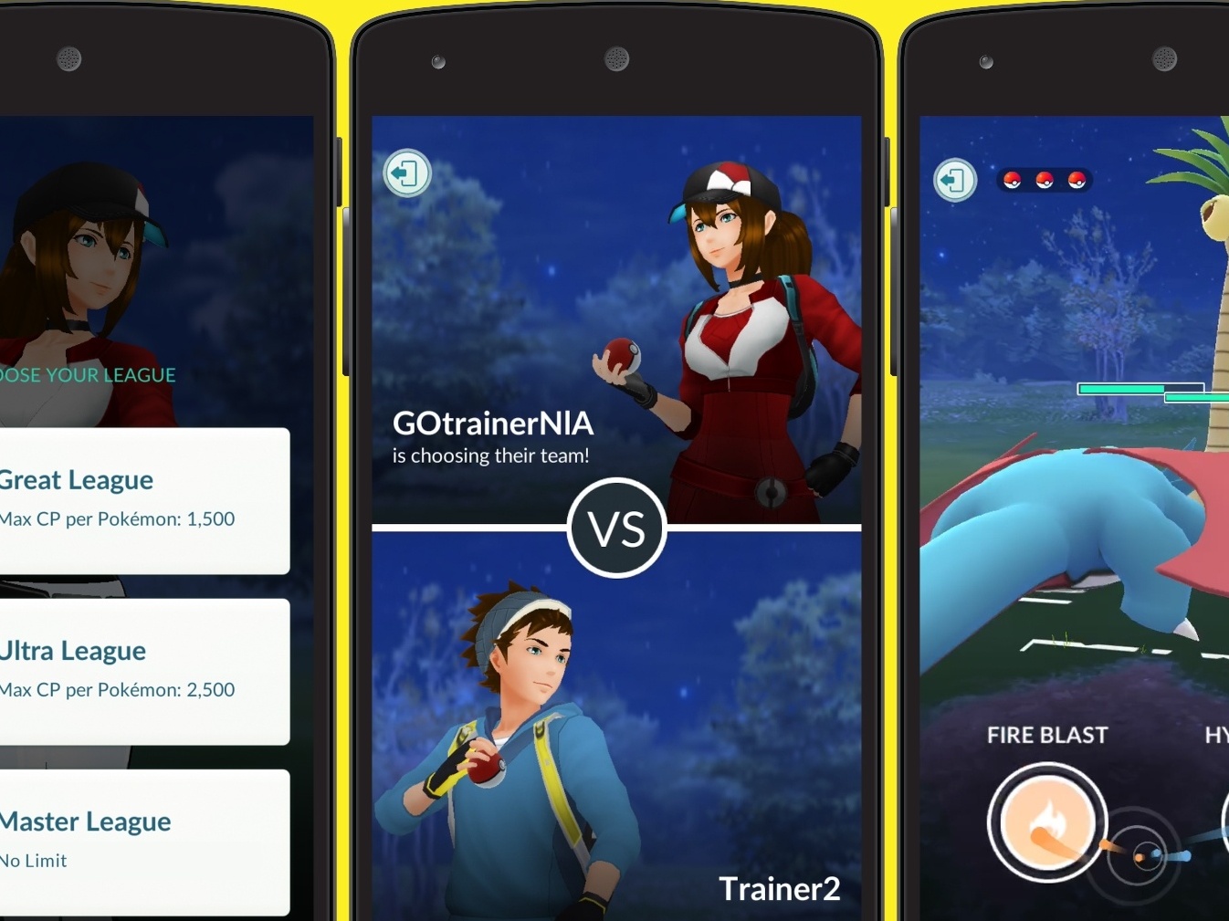 3 Times para a Grande Liga - GO Battle League - Pokémon GO 