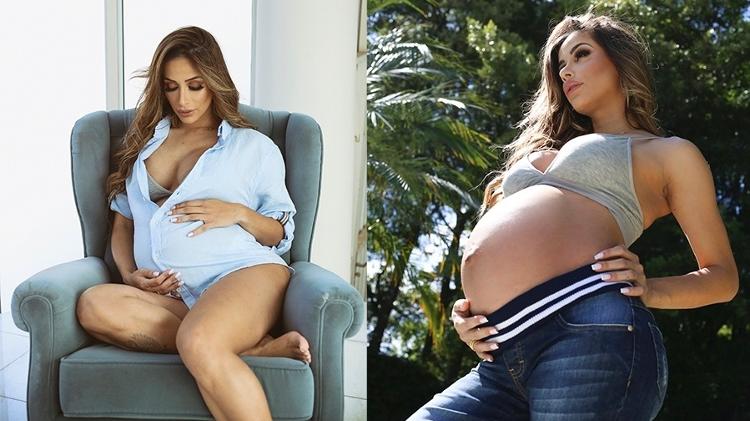 Ex-panicat Babi Muniz está grávida de 35 semanas do primeiro filho, que se chamará Pedro - Rodrigo Torrezan/Divulgação - Rodrigo Torrezan/Divulgação