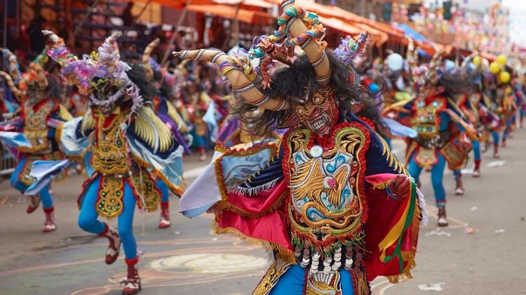 Diablada, festa que acontece no carnaval de Oruro, na Bolívia - iStock - iStock