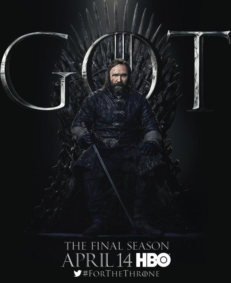 Rory McCann como o Cão de Caça em "Game of Thrones" - Reprodução/EW