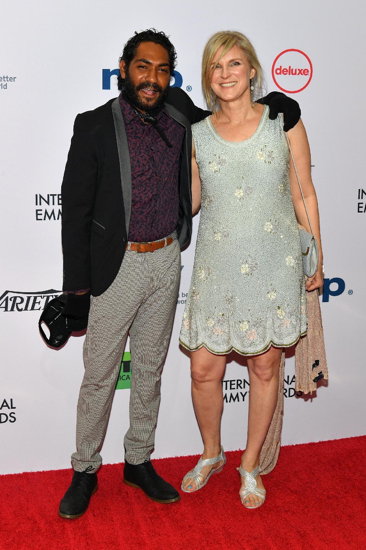 Clarence Ryan e Emma Fitzsimmon no Emmy Internacional de 2019 - Dia Dipasupil/Getty Images