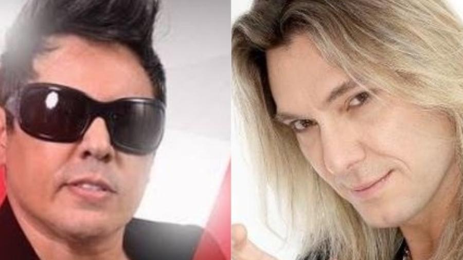 Daniel Diau fará dueto com Edu Falaschi em show em Recife - Montagem UOL