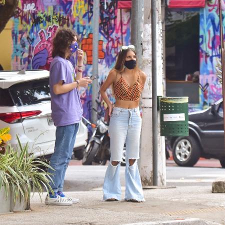 Lucas Jagger é visto com Marcela Montelatto em São Paulo - Leo Franco/AgNews