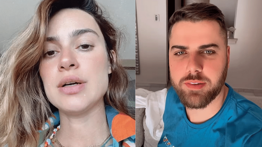 Thaila Ayala e Zé Neto, da dupla com Cristiano, relataram medo durante a passagem do furacão Grace no México - Reprodução/Instagram
