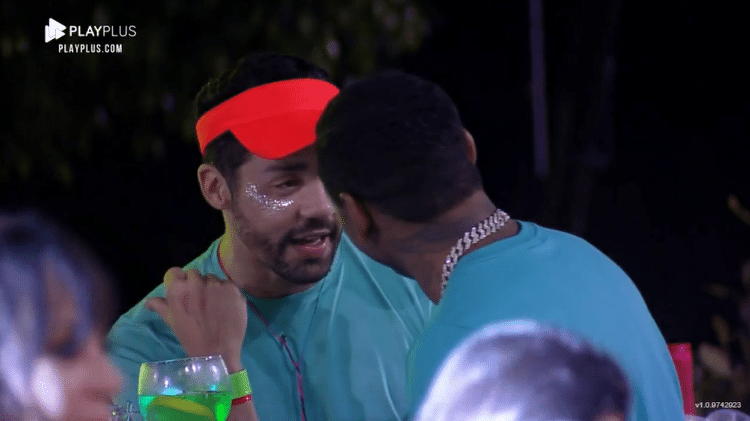 A fazenda 2021: Rico Melquiades pergunta a Nego do Borel sobre camisinha encontrada - Reprodução/RecordTV - Reprodução/RecordTV