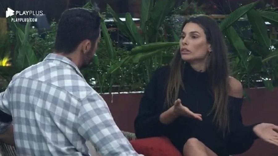 A Fazenda 2021: Dayane critica falta de posicionamento de Aline - Reprodução/Playplus