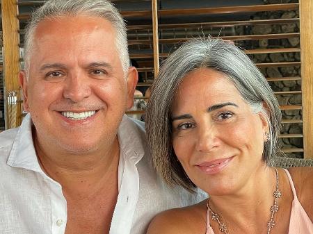 A atriz Gloria Pires e o marido, Orlando Morais - Reprodução/Instagram