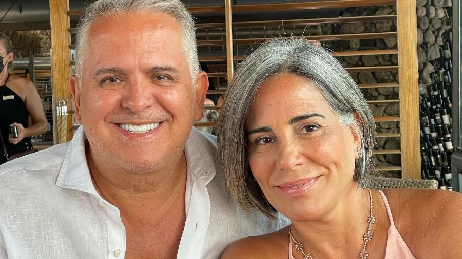 A atriz Gloria Pires e o marido, Orlando Morais - Reprodução/Instagram
