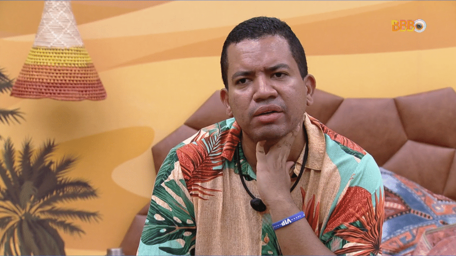 BBB 23: Bruno Gaga tentou beijar Gabriel durante a festa - Reprodução/Globoplay