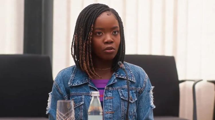Clara Moneke como Kate em 'Vai na Fé' (2022) Clara Moneke como Kate em 'Vai na Fé' (2022)