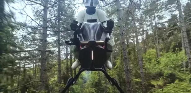 Moto voadora existe, tem motor a jato e atinge 200 km/h; veja como funciona