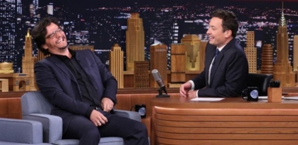 Wagner Moura participa do programa de Jimmy Fallon - Reprodução - Reprodução