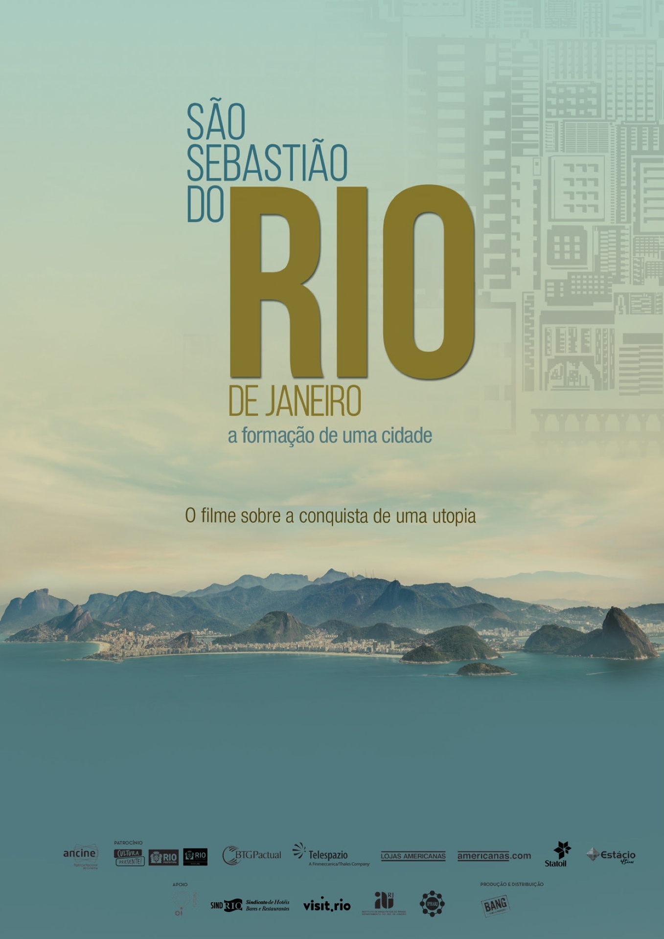 Cena do filme "São Sebastião do Rio de Janeiro - A Formação de uma Cidade" - Divulgação