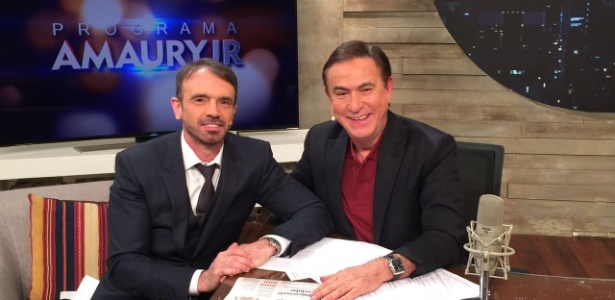 Amaury Junior recebe o médico Claudio Mutti para falar de intolerância alimentar - Divulgação/RedeTV! - Divulgação/RedeTV!